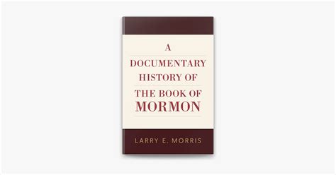 ‎A Documentary History of the Book of Mormon on Apple Books