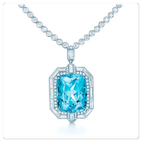 Blue diamond pendant by Tiffany & Co | Tiffany jewelry, Beautiful ...