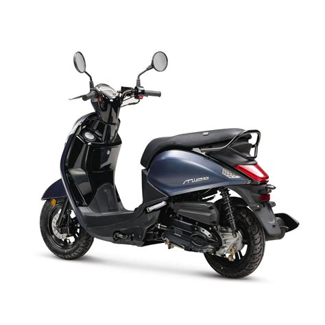 Sym Mio Satin Submarine Blue Euro Scootercenter