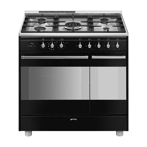 Piano De Cuisson Mixte Smeg Scb Pn