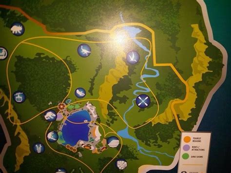 La Mappa Del Parco Di Jurassic World Wired