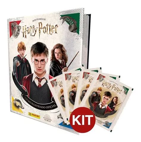 Lbum Capa Dura Harry Potter Saga Figurinhas Card