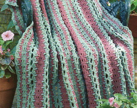 Strips Afghan Crochet Pattern Afghan Throw Blanket Crochet - Etsy