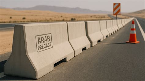 arab precast precast concrete barriers pole foundations