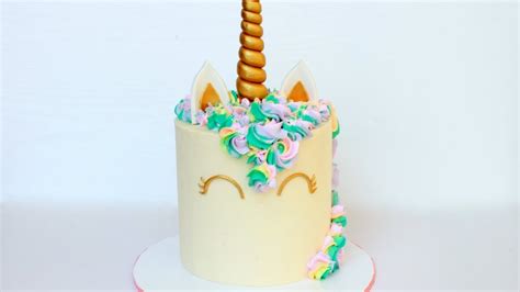 Unicorn Cake Tutorial Youtube