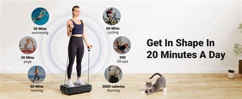 Amazon Merach Vibration Plate Exercise Machine Vibrating Plate