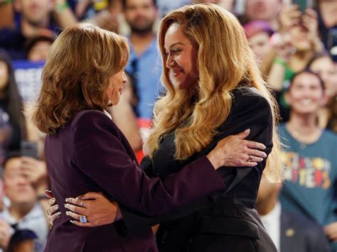 Usa Beyonc Aux C T S De Kamala Harris Houston Challenges