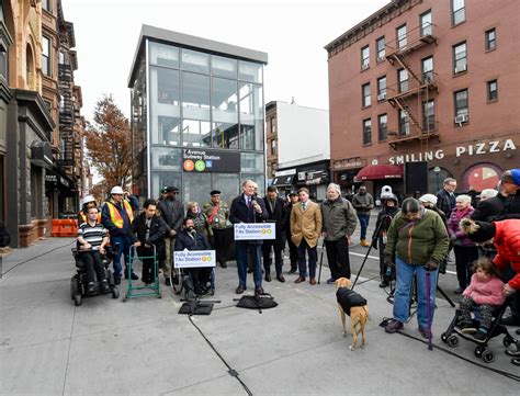 A Long Time Coming Three New Elevators Open At Th Avenue Station