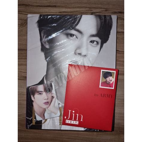 Jual Booked Bts Dicon Jin Magazine Photocard Sealed Accordion