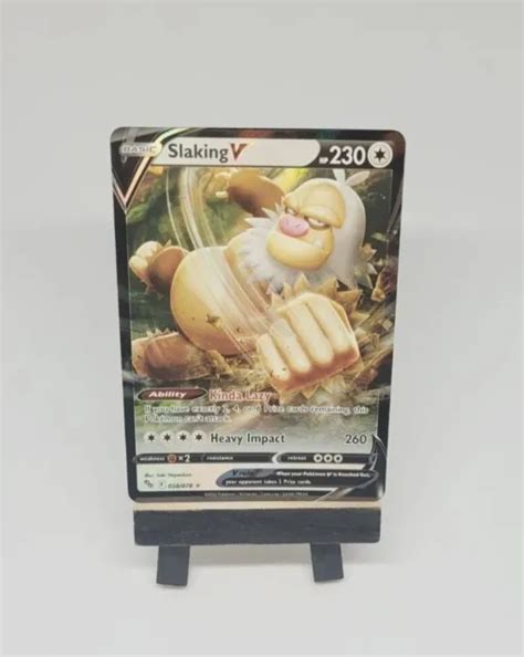 ORIGINAL POKEMON SLAKING V Karte 058 078 Rare Holo Fullart