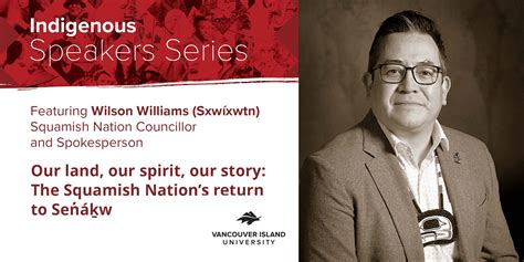 VIU News on Twitter Join us Wilson Williams Sxwíxwtn