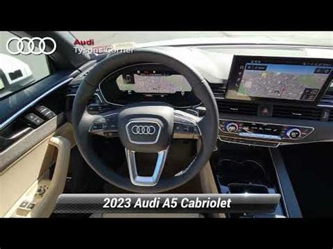 New 2023 Audi A5 Cabriolet S Line Premium Plus Vienna VA 23A0645