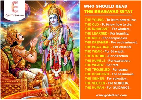 Bhagavad Gita Who Should Read It Go4ethnic