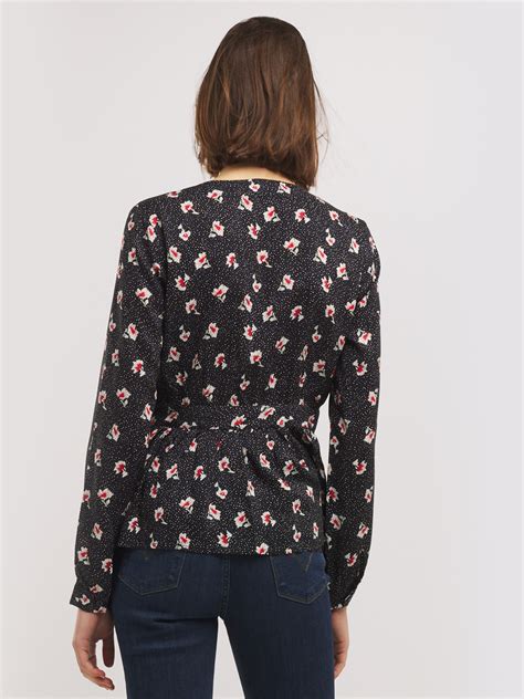 The Korner Blouse Noir Femme Des Marques Et Vous