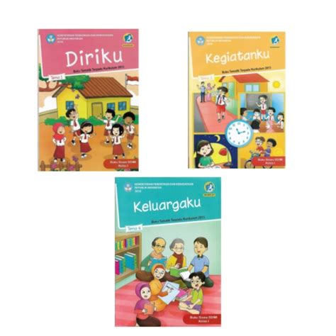 Jual Buku Tema Sd Kelas 1 Tema 1 3 4 Tematik Sd Kelas 1 Indonesia