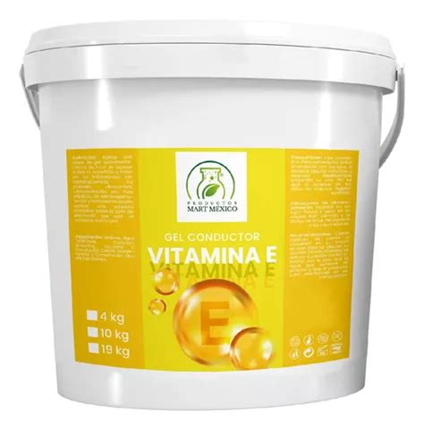 Gel Conductor Con Vitamina E Para Aparatología 4 Litros Envío gratis