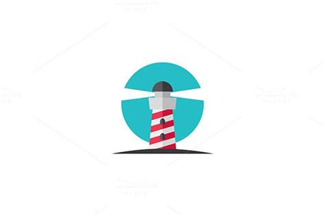 Lighthouse Vector Logo Creativework247 Cafe Logos Logos Ideas Travel Icon Branding Logo