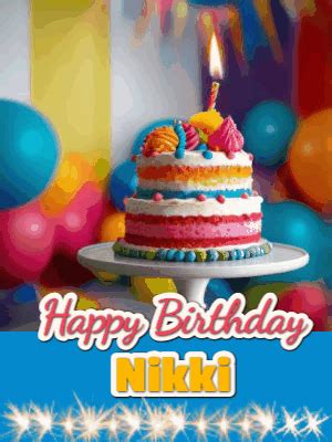 Happy Birthday Nikki GIF 52