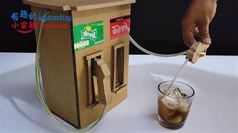 How To Make Water Gas Station Cardboard Creative Diy To Make A Beverage