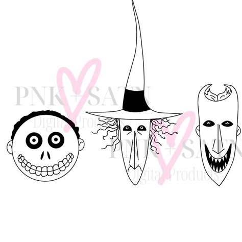 Lock Shock Barrel Svg Nightmare Svg Halloween Svg Svg Cricut Design