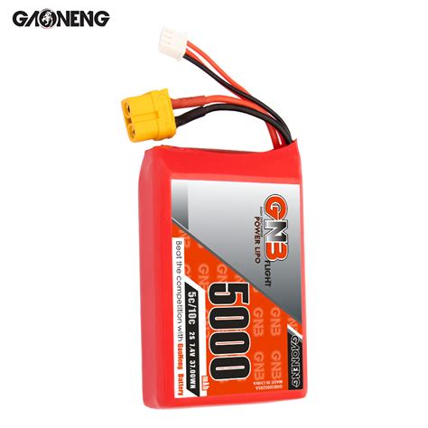 Gnb Battery 7 4v 5000mah 2s For Radiomaster Tx16s Kiwiquads