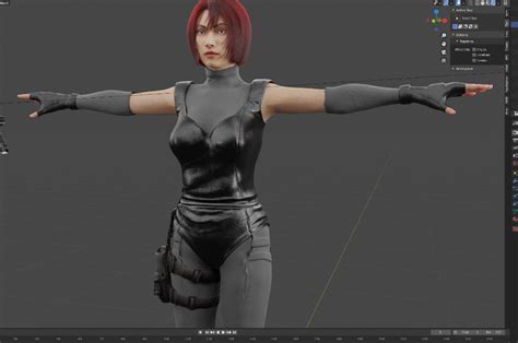 Artstation Regina Wip David Skorski Dino Crisis Regina Games Images