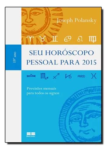 Seu Horoscopo Pessoal Para De Joseph Polansky Editora Bestseller