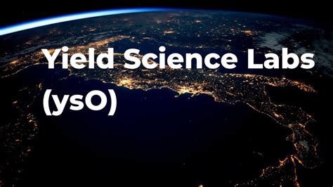 Yield Science Labs Yso คืออะไร ราคา แลกเปลี่ยน โครงการ และข้อมูลทั่วไป