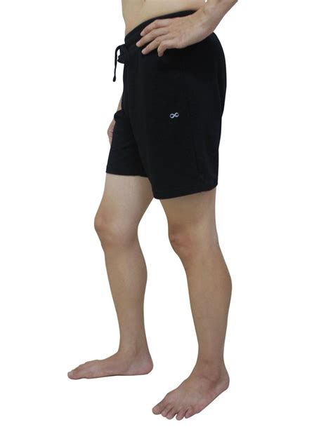 Yogaaddict Yoga Shorts For Men Quick Dry No Pockets Drawstring Gym