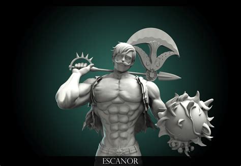 Escanor 3d Model 3d Printable Cgtrader