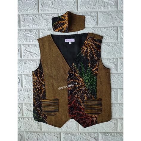 Jual Rompi Batik Anak Laki Vest Batik Anak Laki Shopee Indonesia