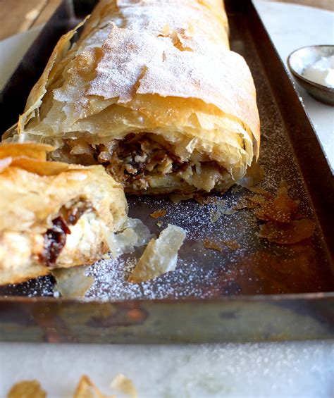 Strudel De Manzana Y Queso Azul Receta Gourmet Reny Picot