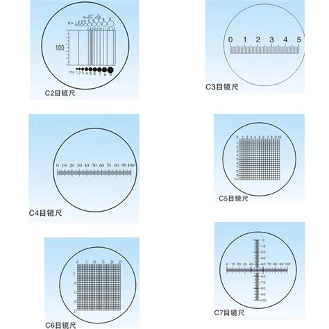 Diameter Mm Microscope Slides Reticle Calibrating Slide Ruler