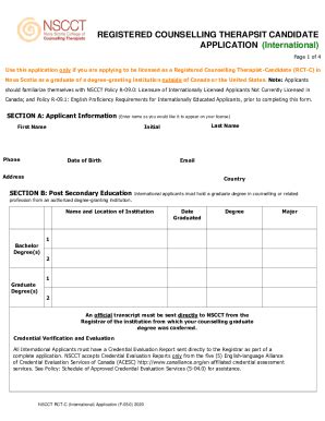 Fillable Online Certificate In Counselling Skills Programmeadmissions