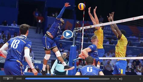 Regarder Le Championnat Deurope Masculin De Volley Ball En