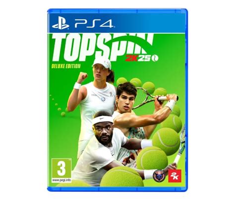 Playstation Top Spin 2k25 Deluxe Edition Gry Na Playstation 4 Sklep Komputerowy X Kom Pl