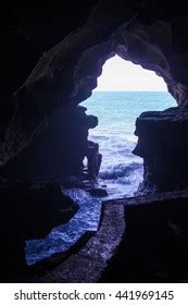 Caves Hercules Cape Spartel Tangier Morocco Stock Photo