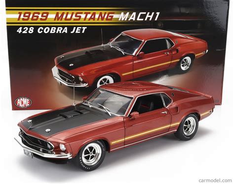 ACME MODELS A1801868 Masstab 1 18 FORD USA MUSTANG BOSS 428 COBRA