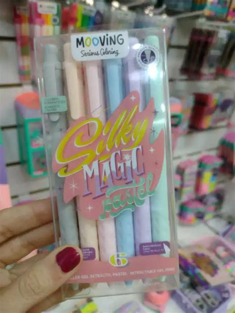 Roller Ball Mooving Tinta Gel Retractil Blister Pastel X U