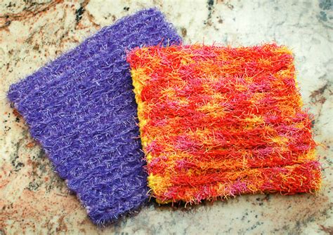 Scrubby Crochet Dishcloth Pattern - Petals to Picots