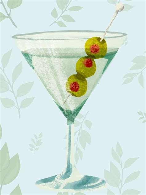 Martini Digital Wall Art - Etsy