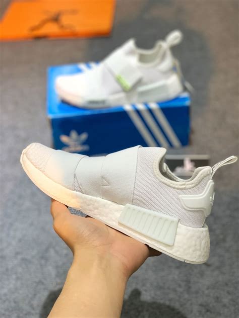 GW5699 NMD R1 Shoes White Weirdkos Sneakers