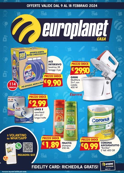 Europlanet Volantino Nuove Offerte E Promozioni Di Roma E Del Lazio O