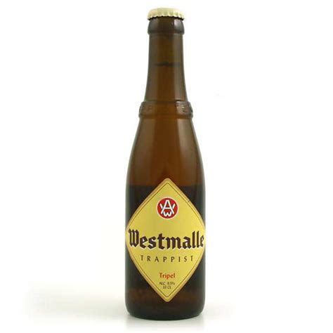 Westmalle Trappist Trippel - Belgian Beer - 9.5% - Brasserie Van ...