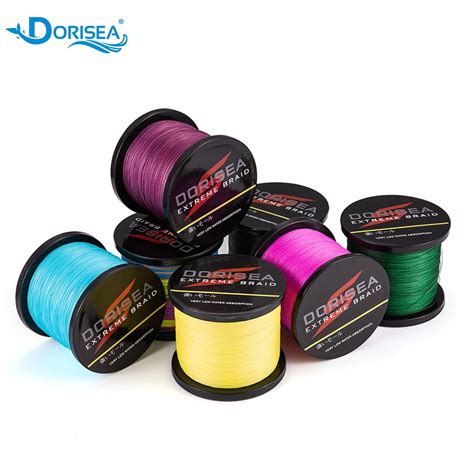 DORISEA Extreme Braided Fishing Lines Abrasion Resistant Braided