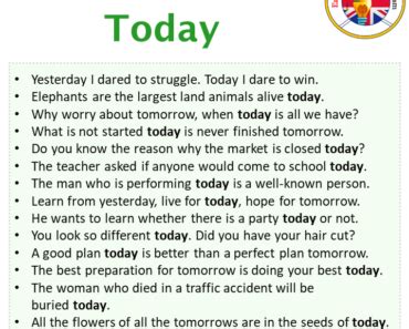 sentences  today archives english grammar