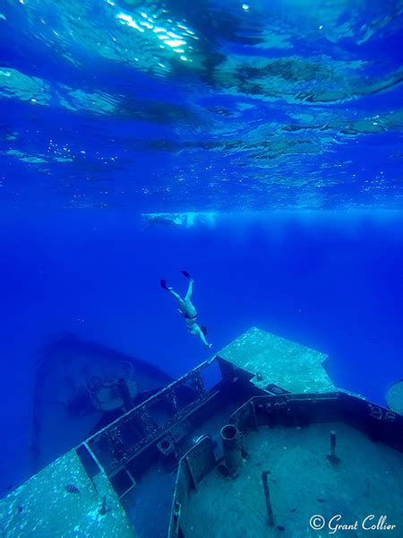 Snorkeling Above USS Kittiwake, Grand Cayman