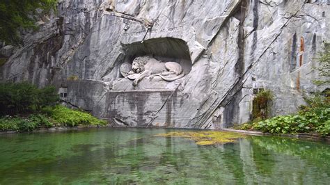 Lion Monument Lucerne Water - Free photo on Pixabay - Pixabay