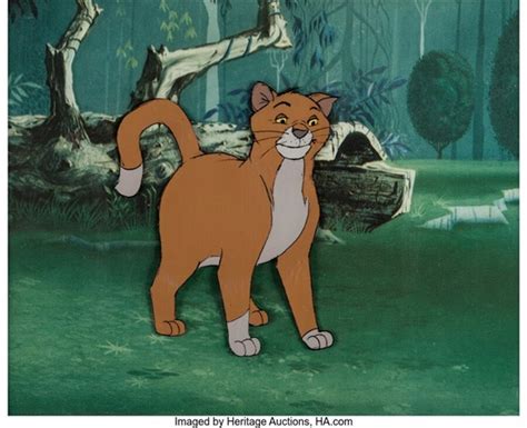 The Aristocats Thomas Omalley Production Cel Walt Disney 1970 By Walt