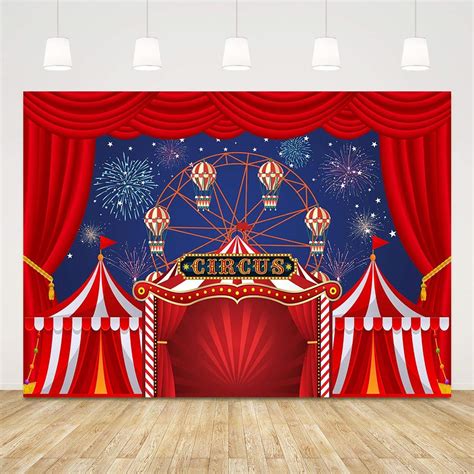 Buy Big Top Circus Backdrops For Party Carnival Photography Background